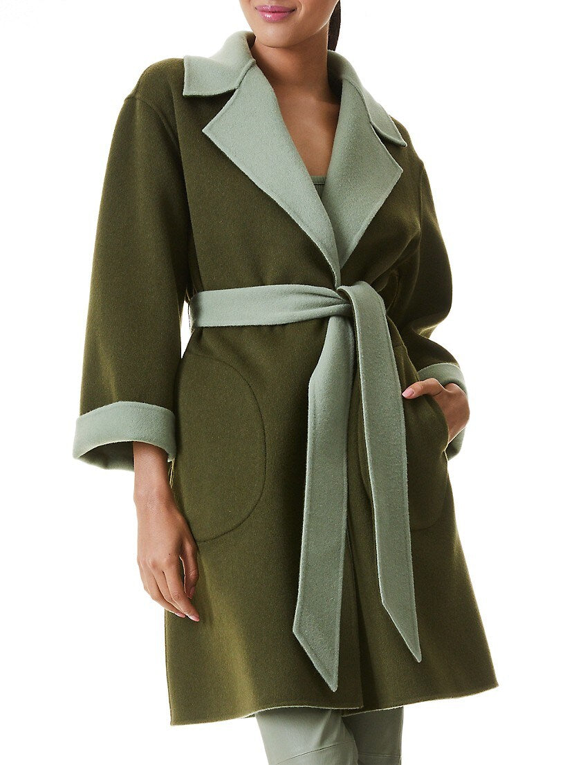 AO Tomiko Reversible Wrap Coat