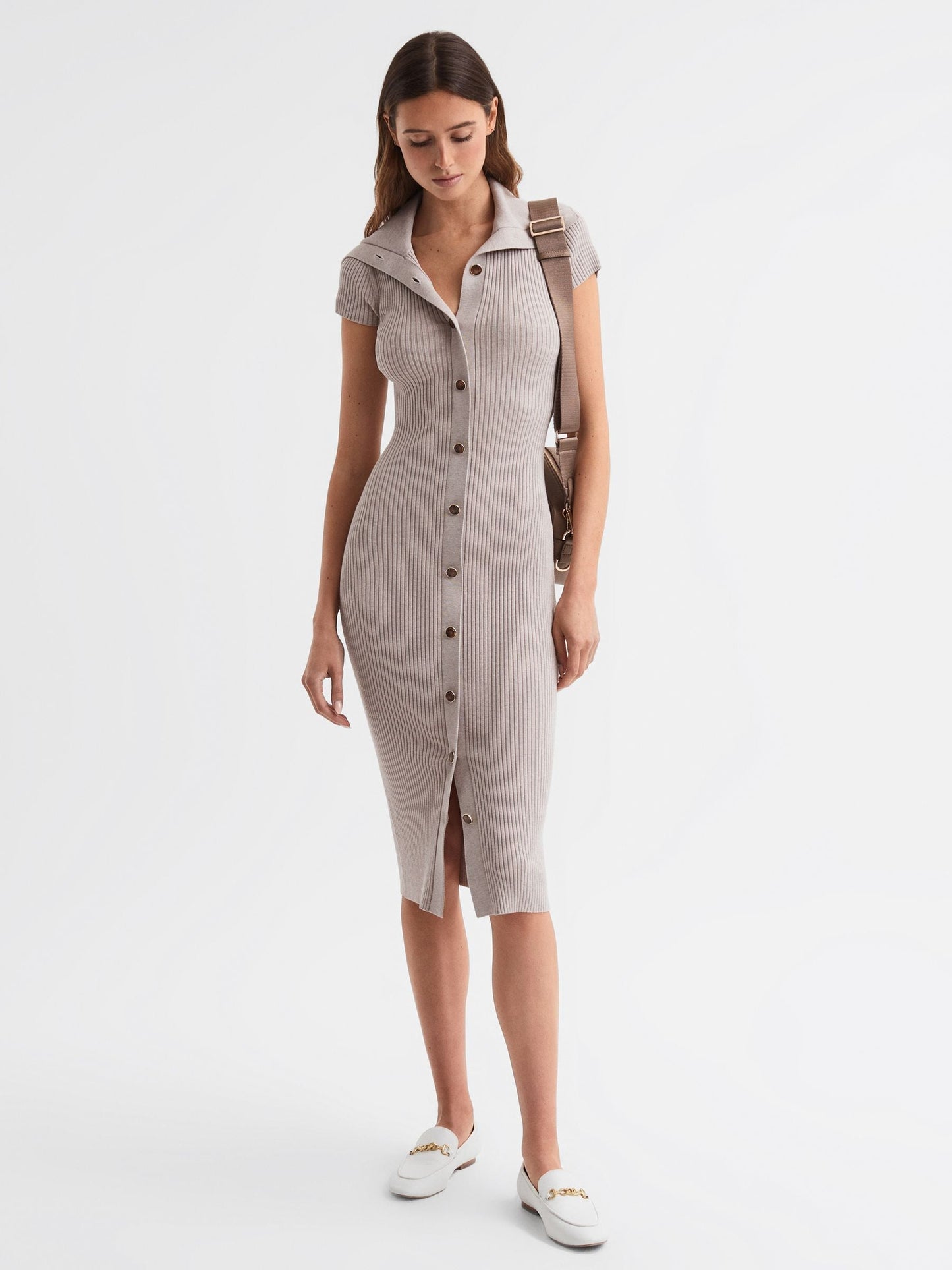 Rss Megan Ribbed Midi Dress