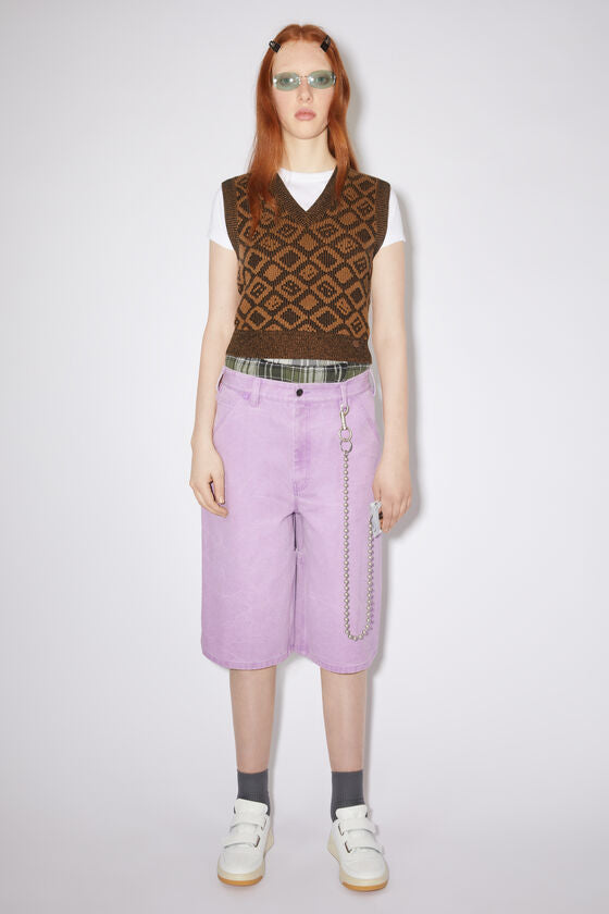 Acn Face Tiles Knit Vest