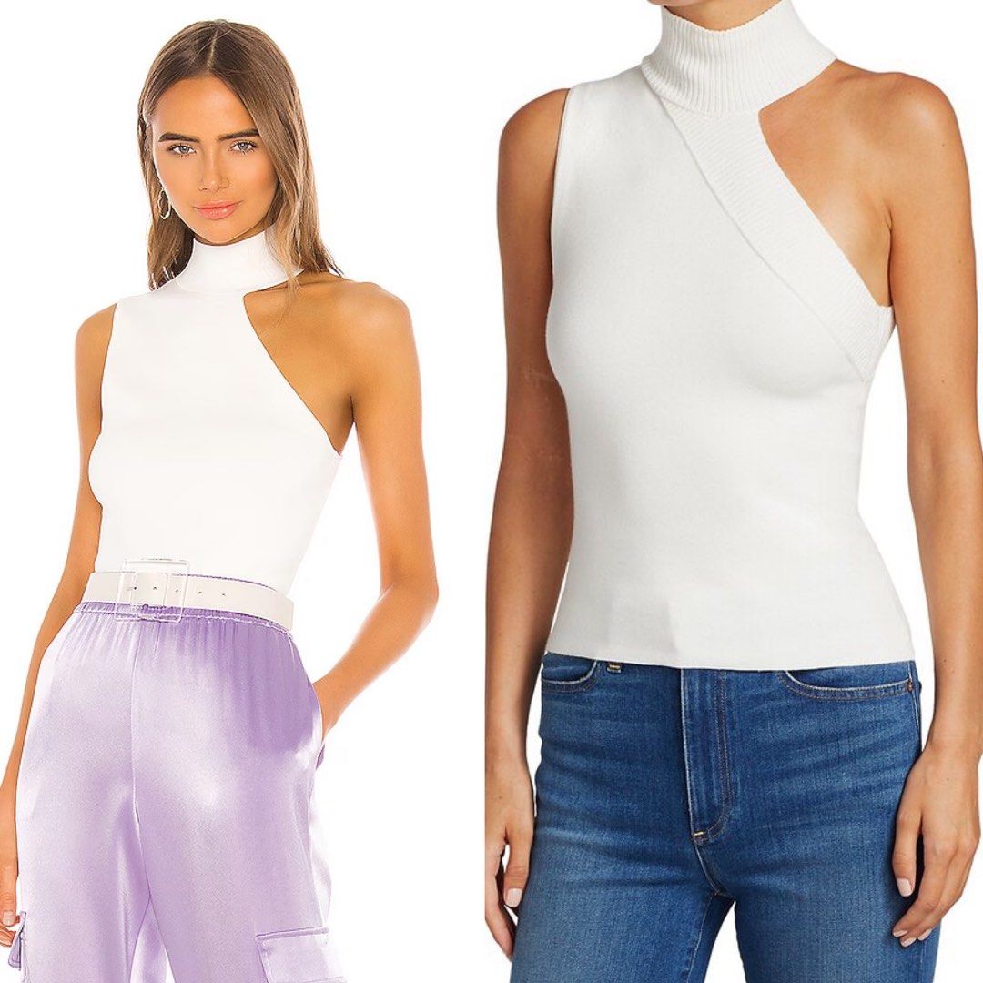 AO Kiki Cutout Knit Tank Top