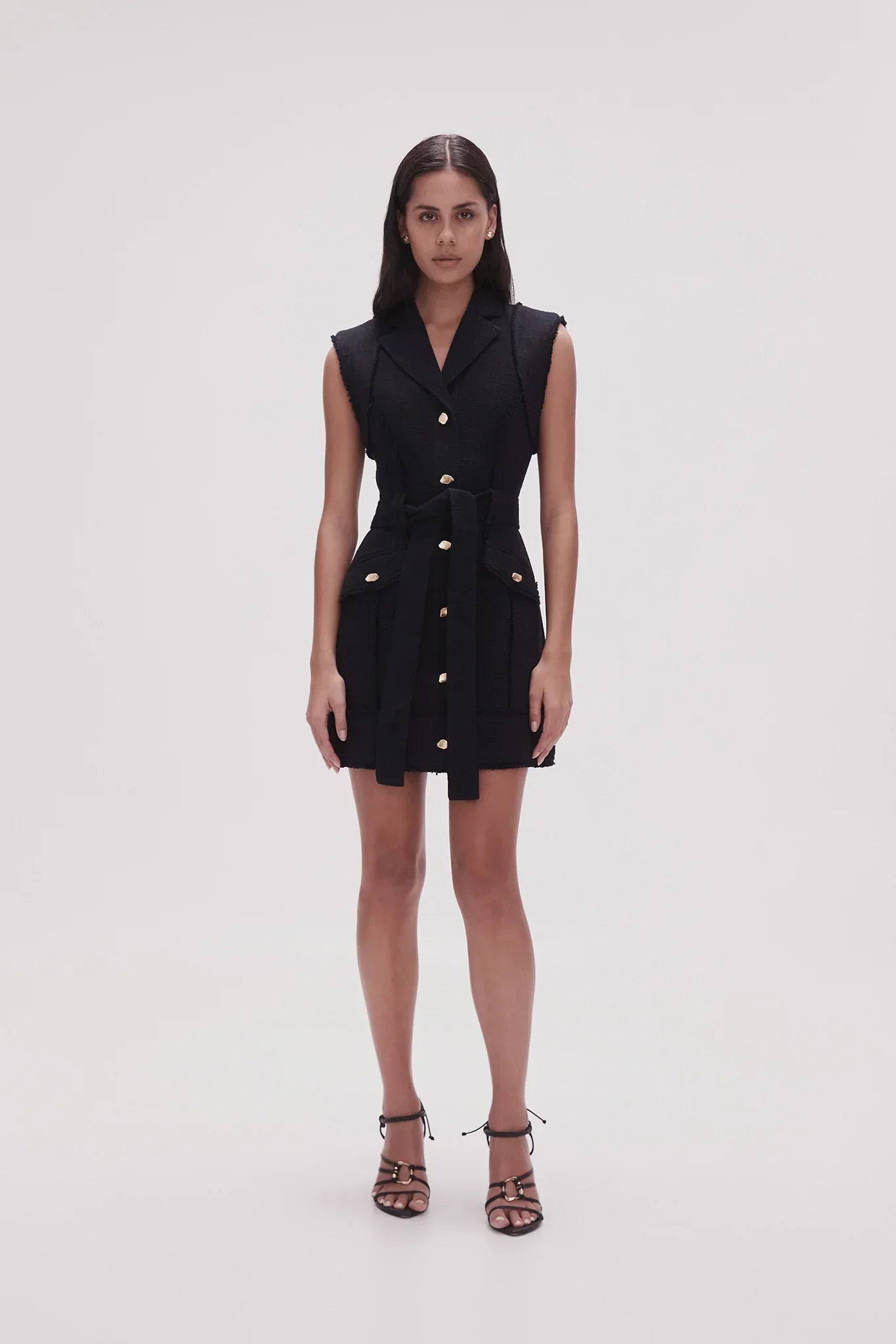 Aj Isabel Utility Mini Dress