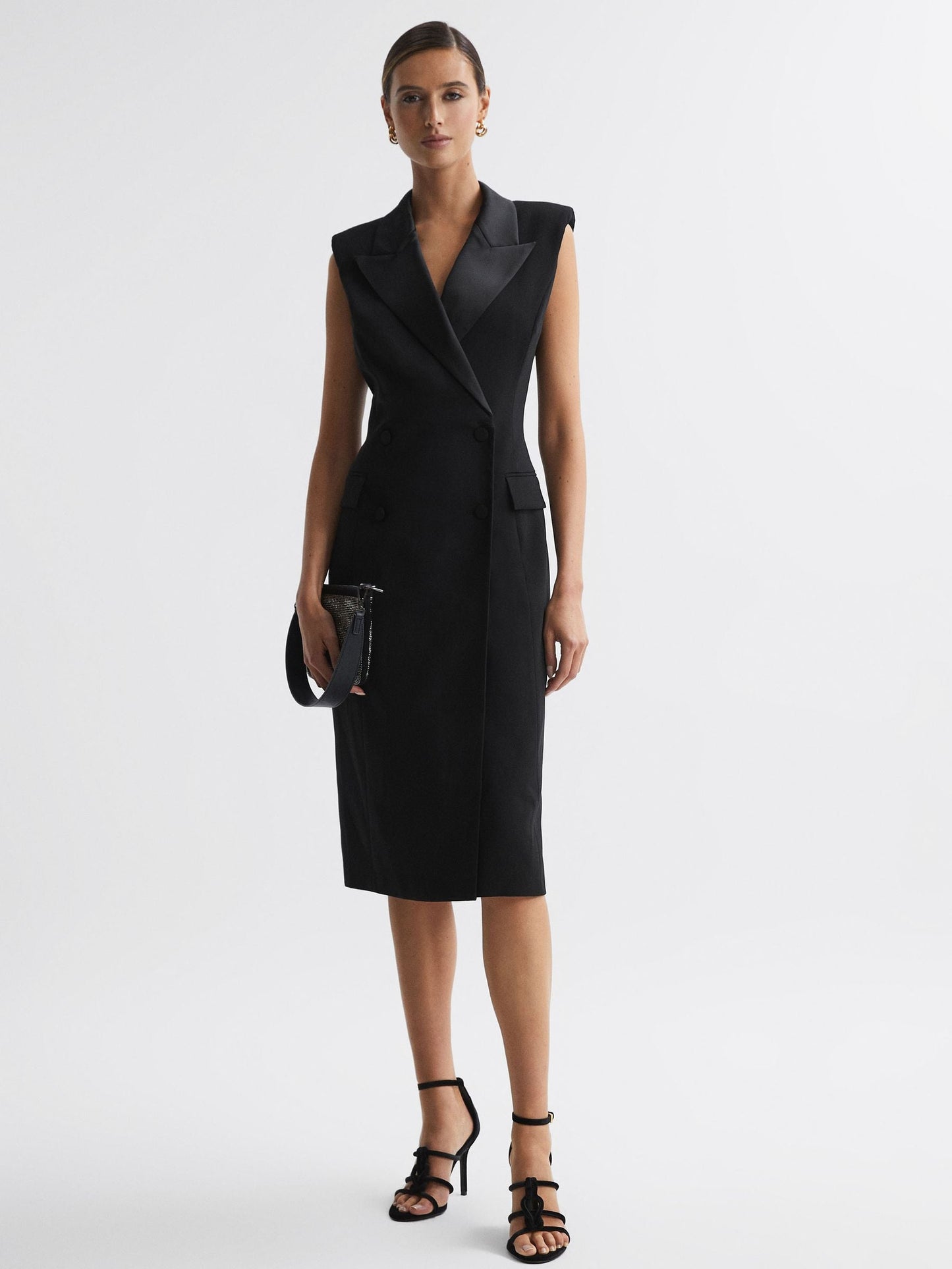 Rss Amari Fitted Midi Dress