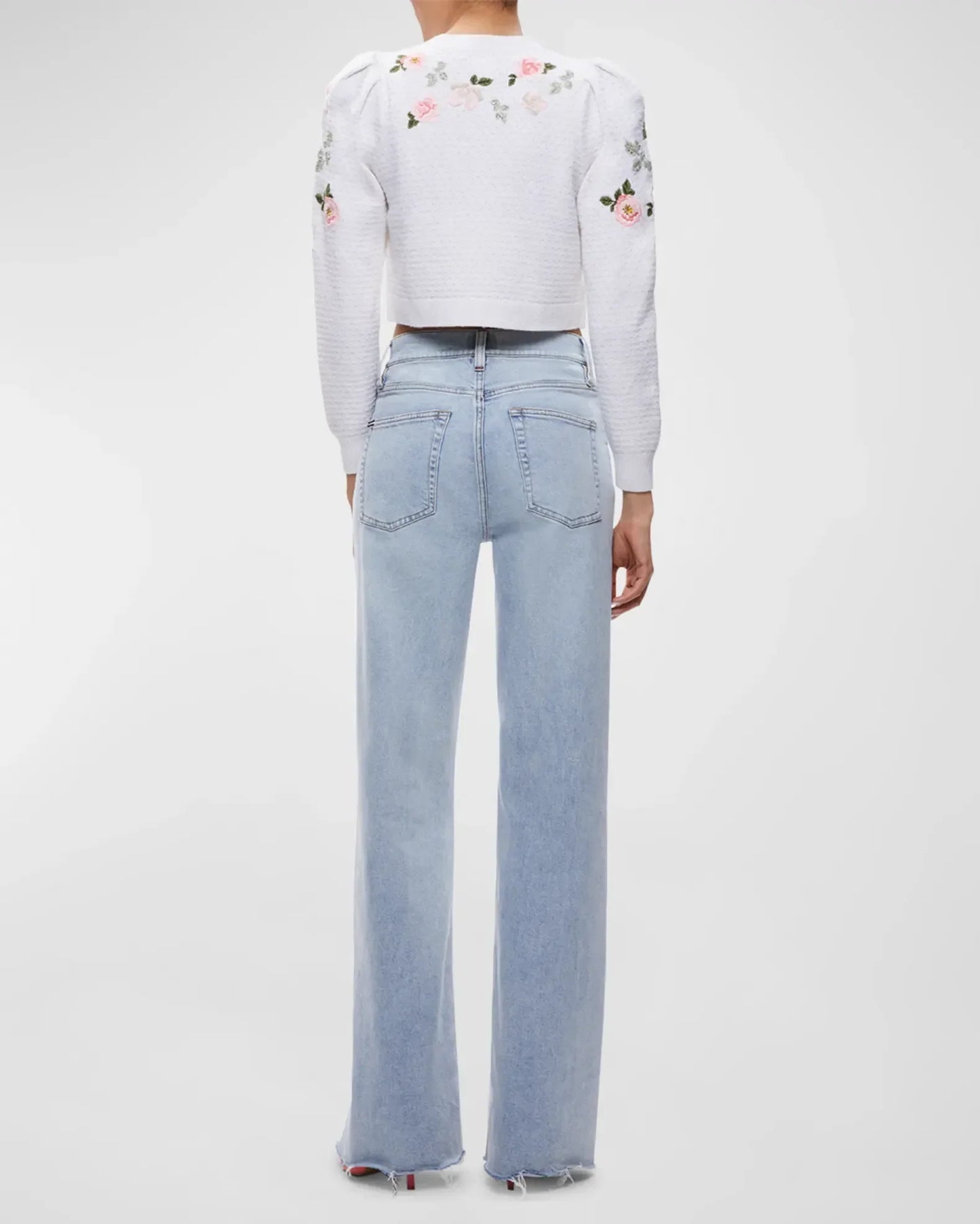 AO Kitty Embroidered Cardigan