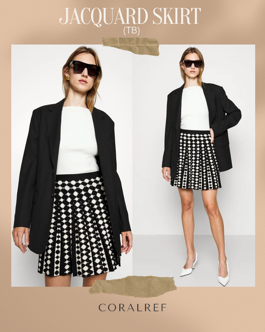 TB Jacquard Skirt