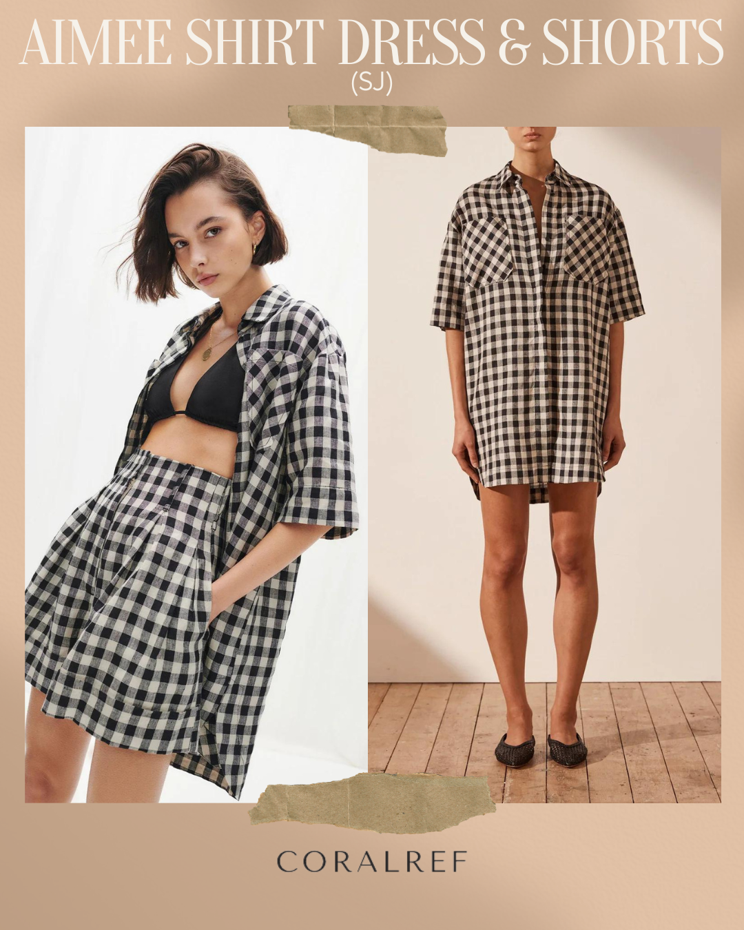 SJ Aimee Shirt Dress & Shorts Set