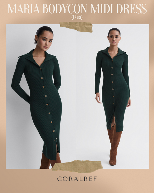 Rss Maria Bodycon Midi Dress