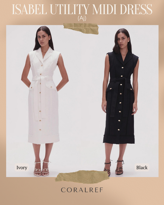 Aj Isabel Utility Midi Dress