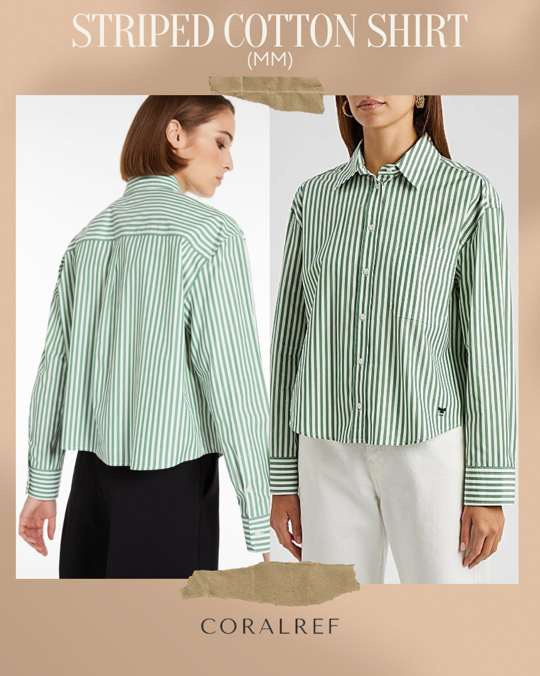 MM Striped Cotton Shirt