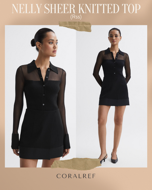 Rss Nelly Sheer Knitted Top