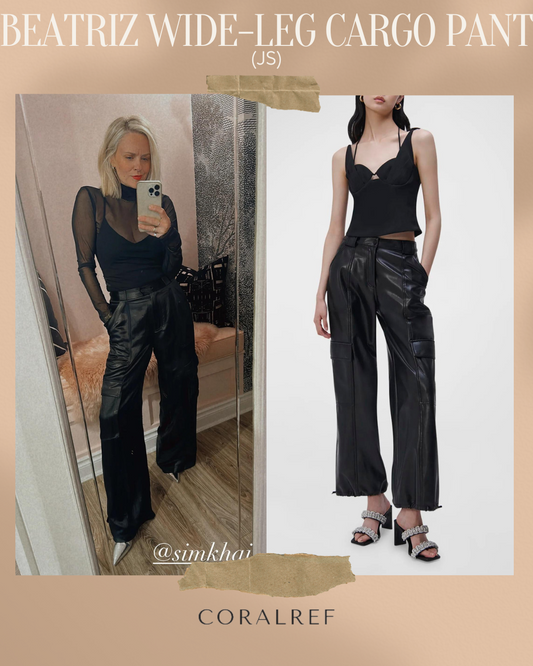 JS Beatriz Wide Leg Cargo Pants