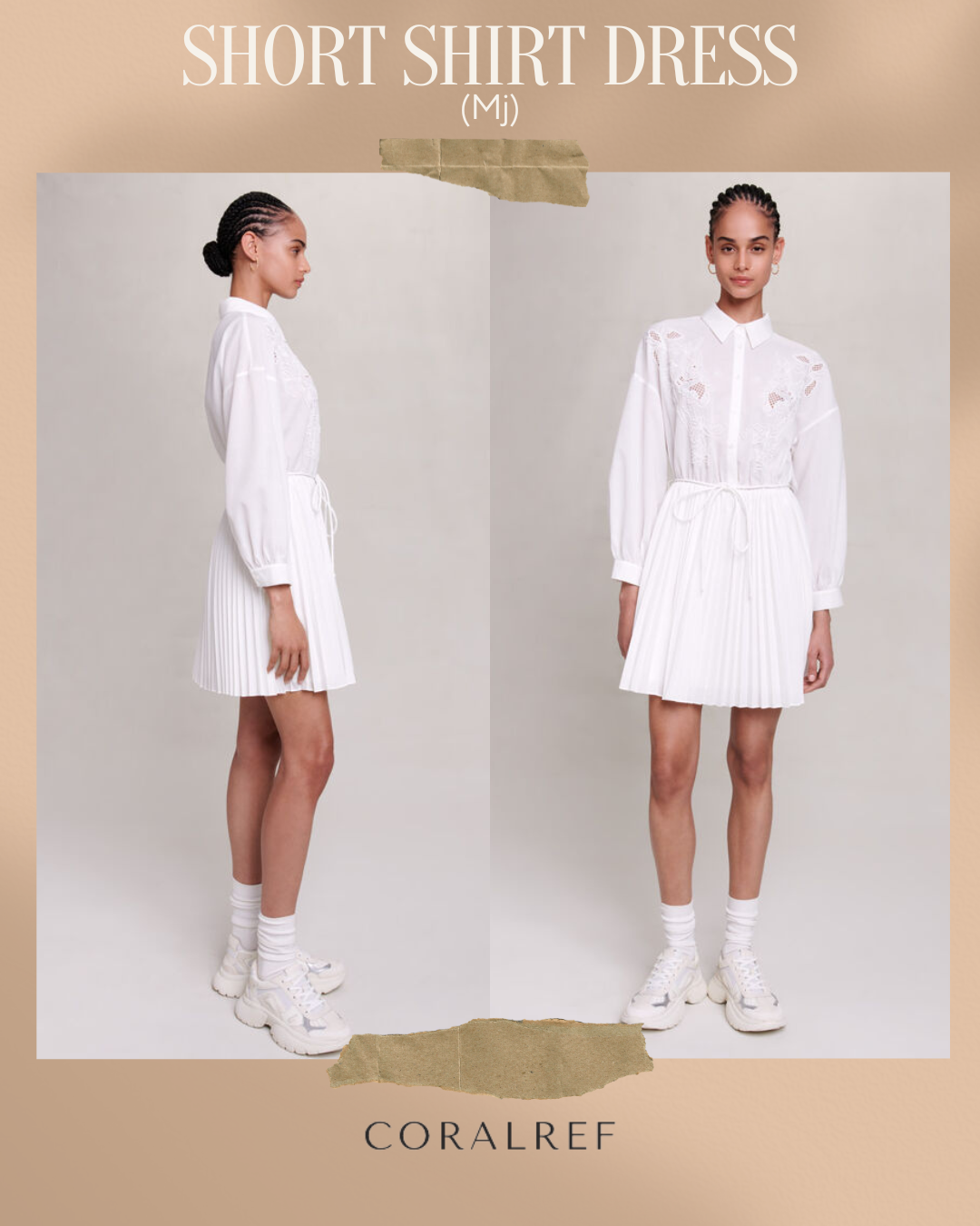 Mj Short Shirt Mini Dress