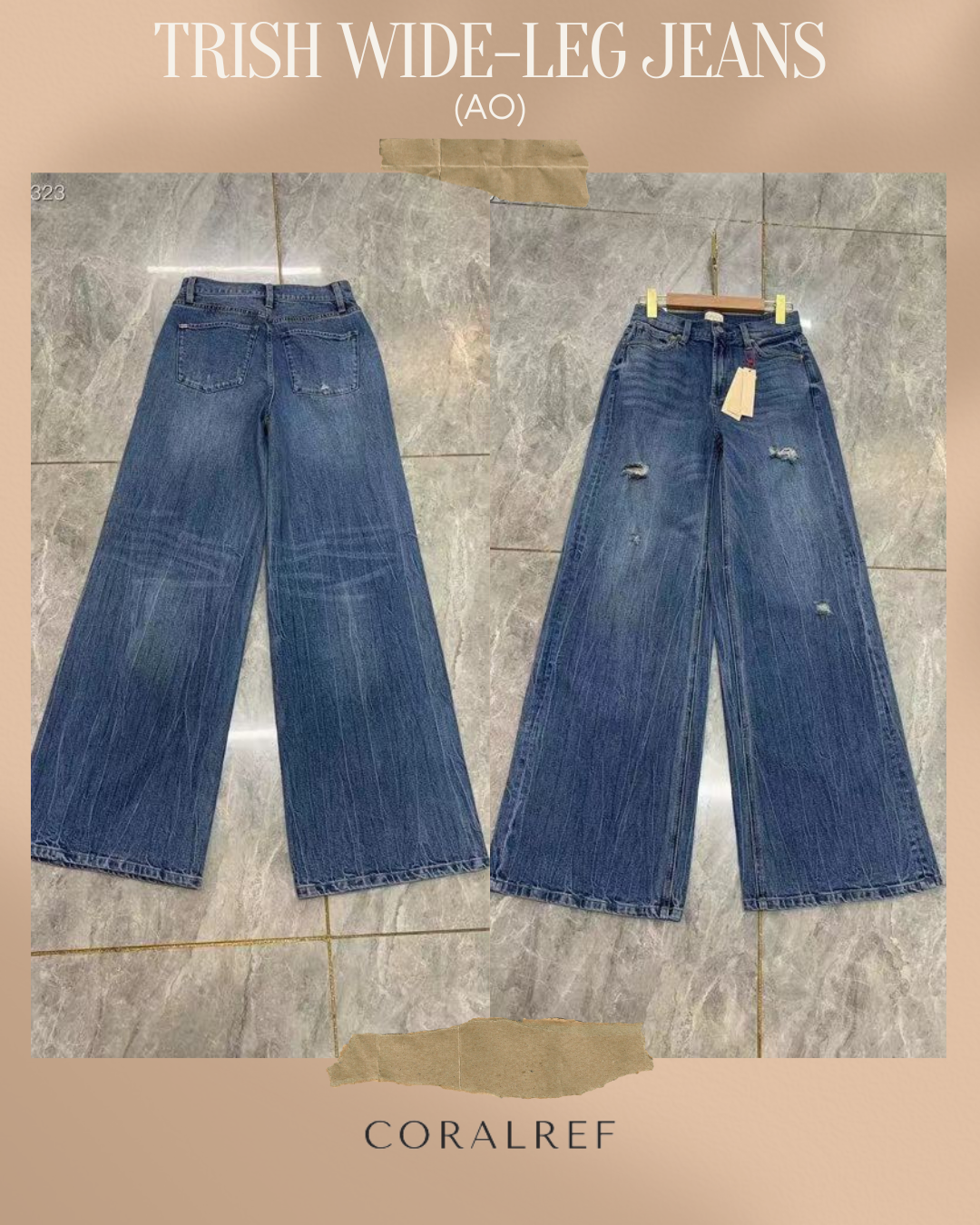 AO Trish Wide Leg Jeans