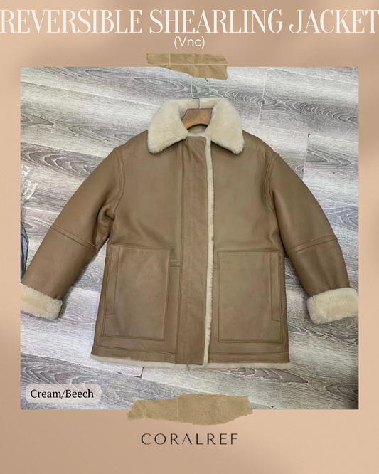 Vnc Reversible Shearling Jacket