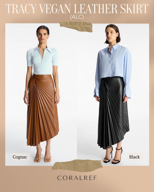 ALC Tracy Vegan Leather Skirt