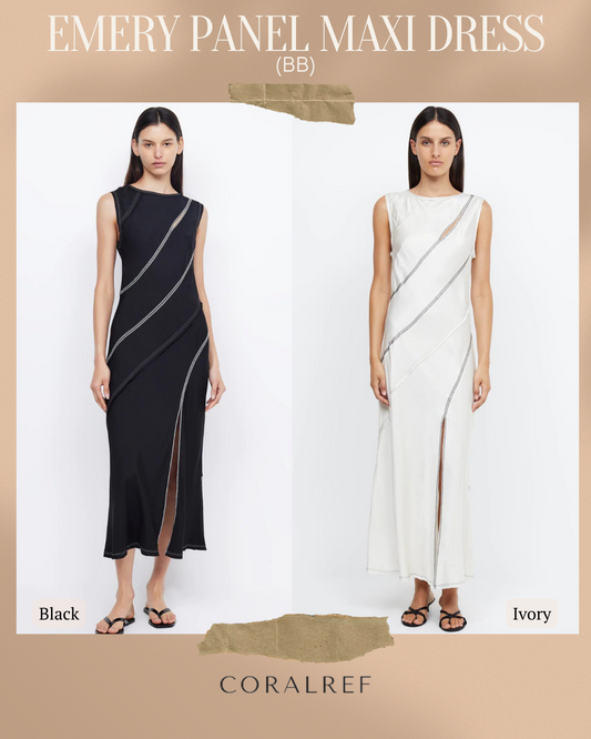 BB Emery Panel Maxi Dress