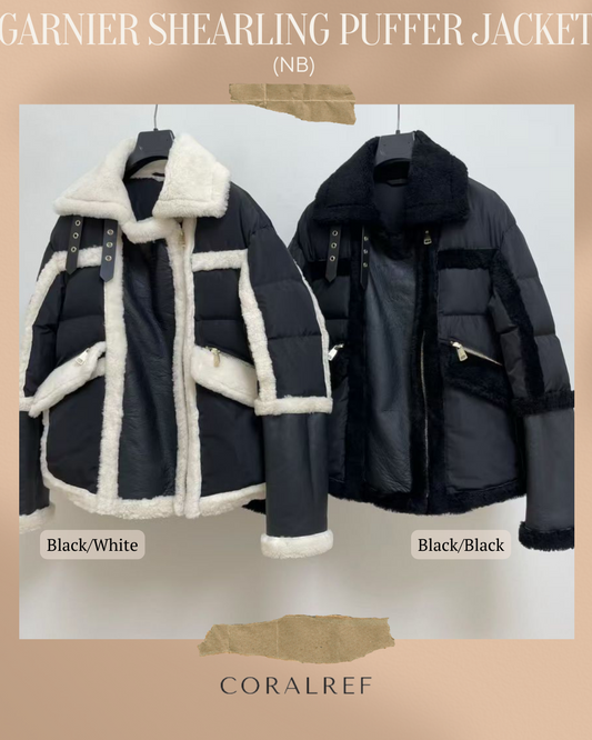 NB Garnier Shearling Puffer Jacket