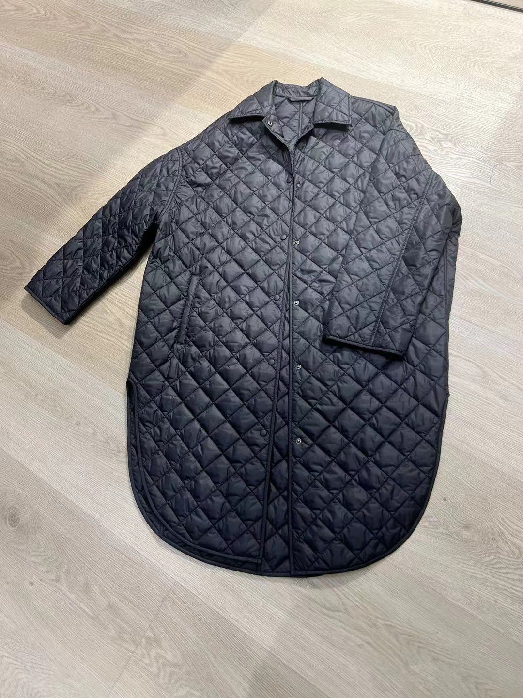 Ttm Quilted Cocoon Coat